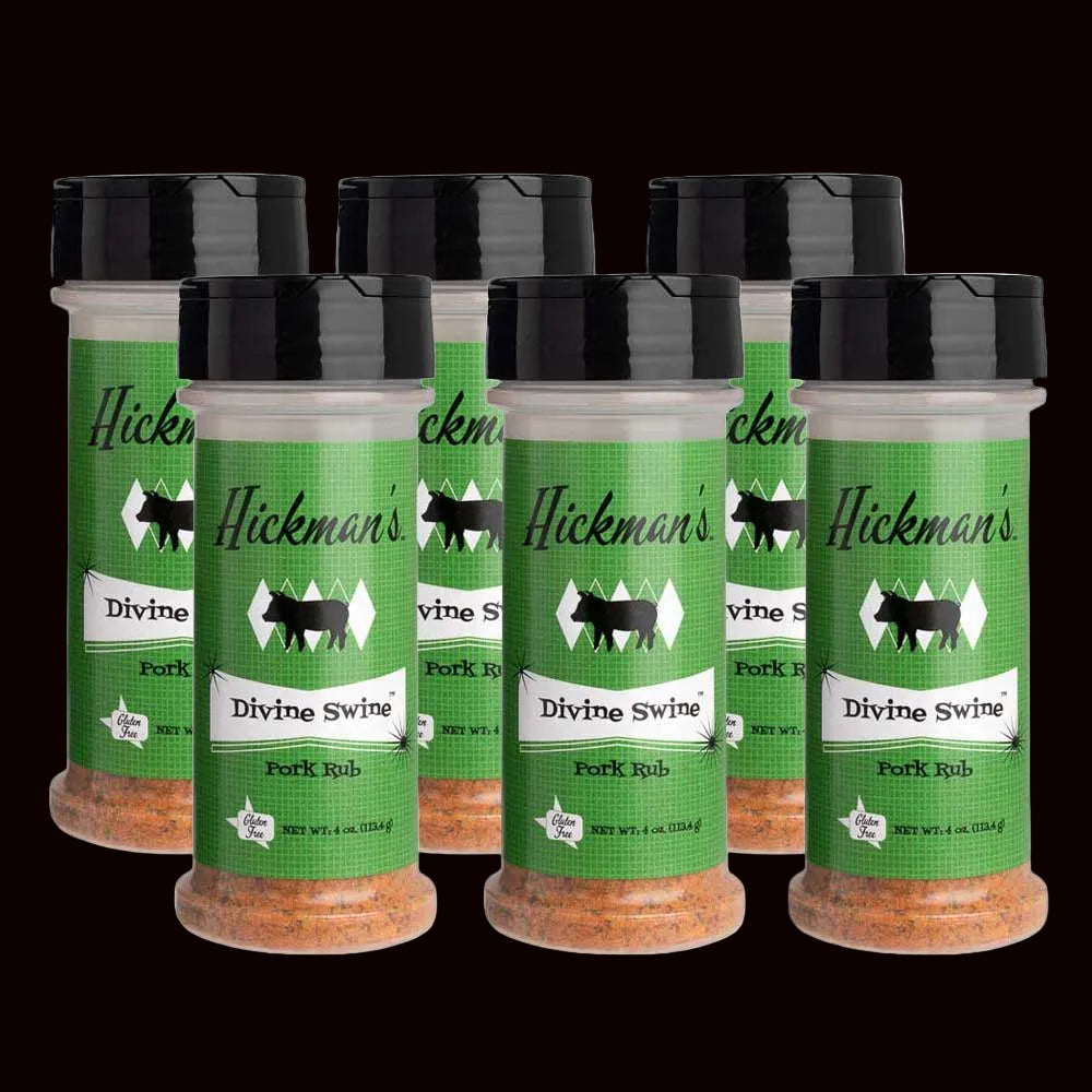 Hickman’s Divine Swine Pork Rub | Pack of 6
