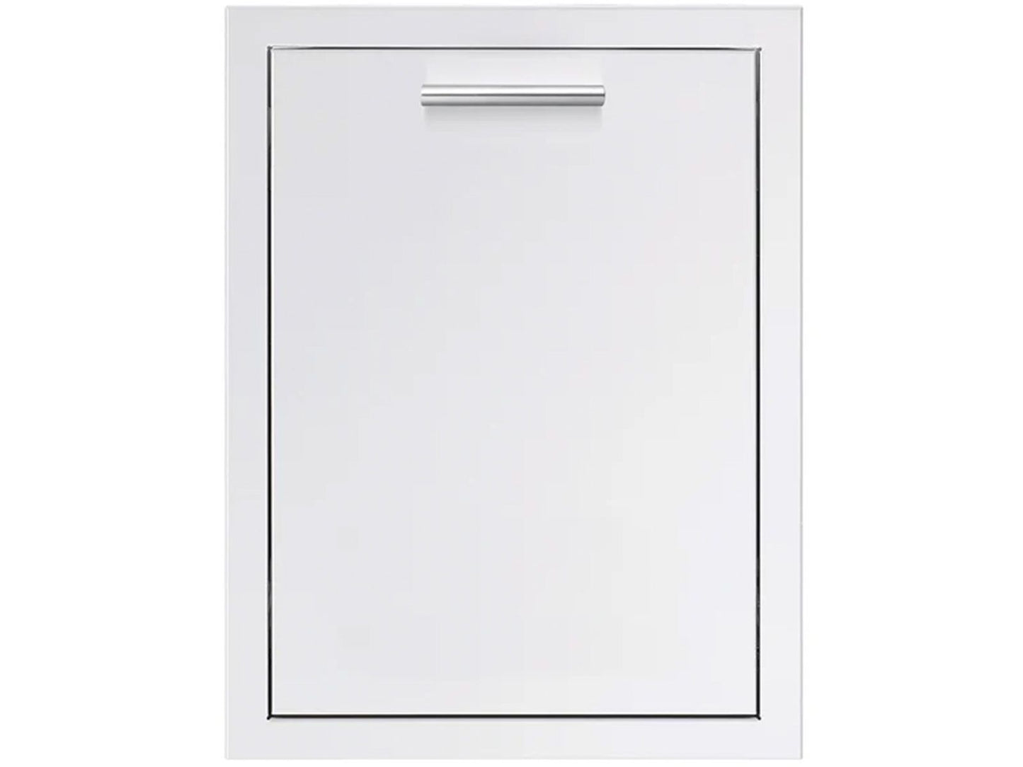 Summerset 20-Inch Roll-Out Stainless Steel Double Trash or Recycling Bin