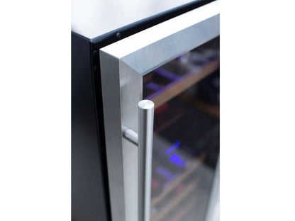 Summerset 24-Inch Outdoor Rated Dual Zone Wine Cooler