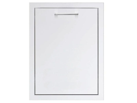 TrueFlame 14-Inch Narrow Trash Pull out Drawer Masonry Frame Return