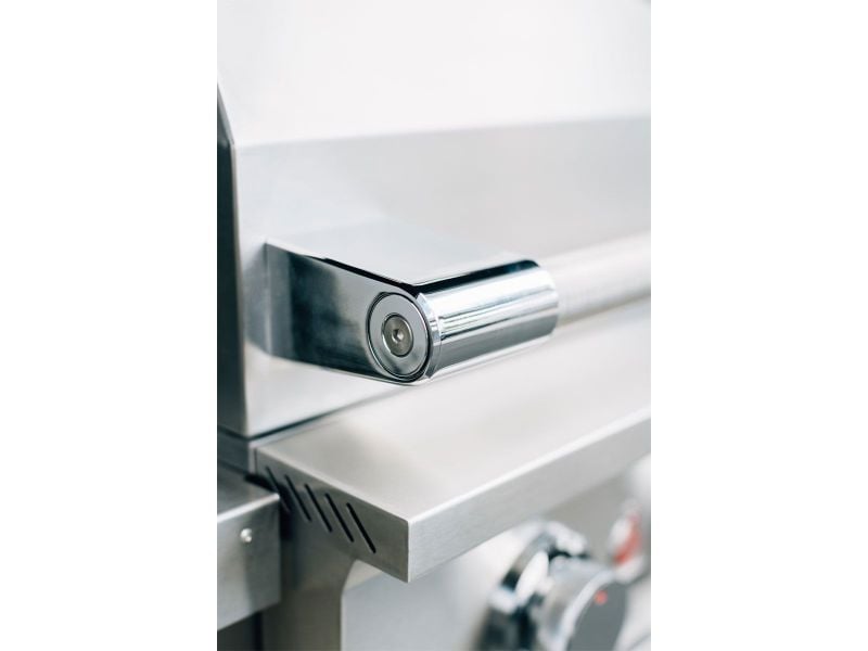 TrueFlame E-Series 32-Inch 4-Burner Gas Grill on Double Door Cart