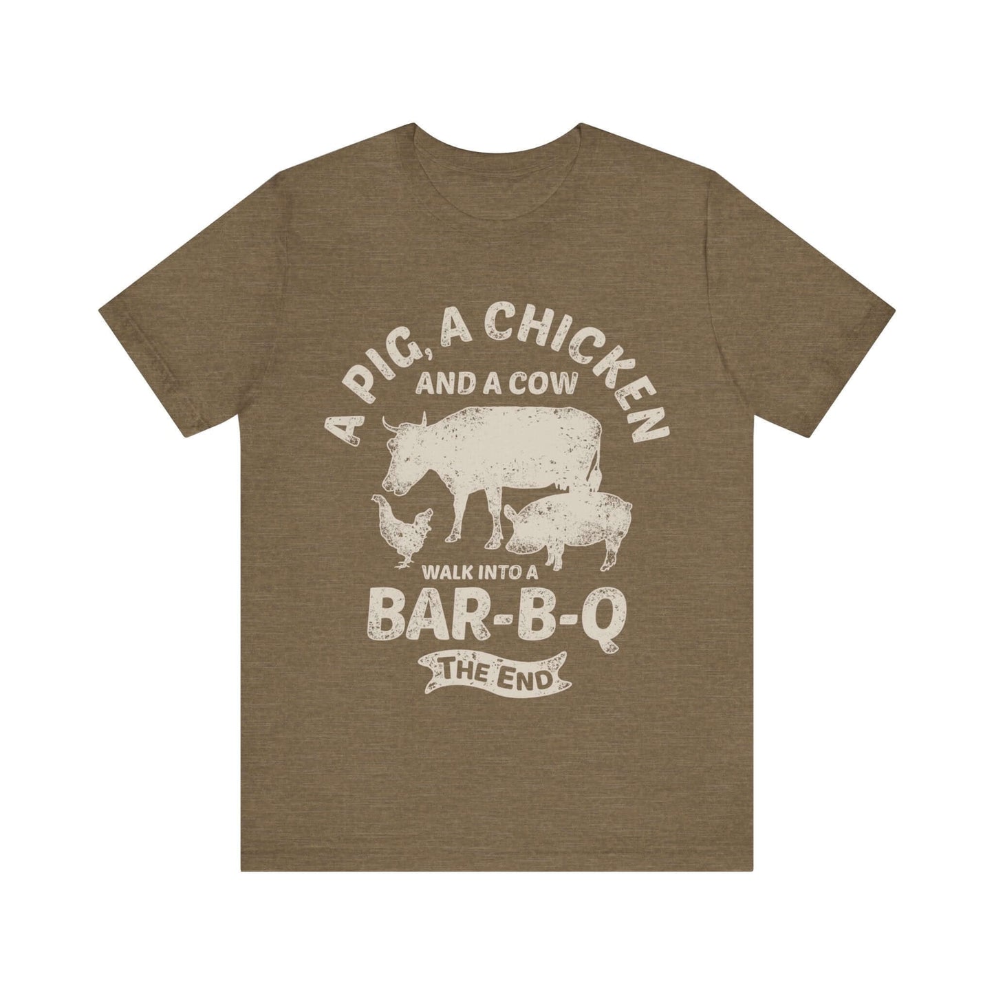 WALK INTO A BBQ T-SHIRT