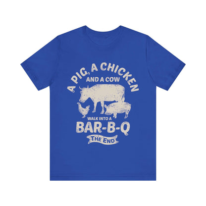 WALK INTO A BBQ T-SHIRT
