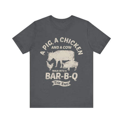 WALK INTO A BBQ T-SHIRT