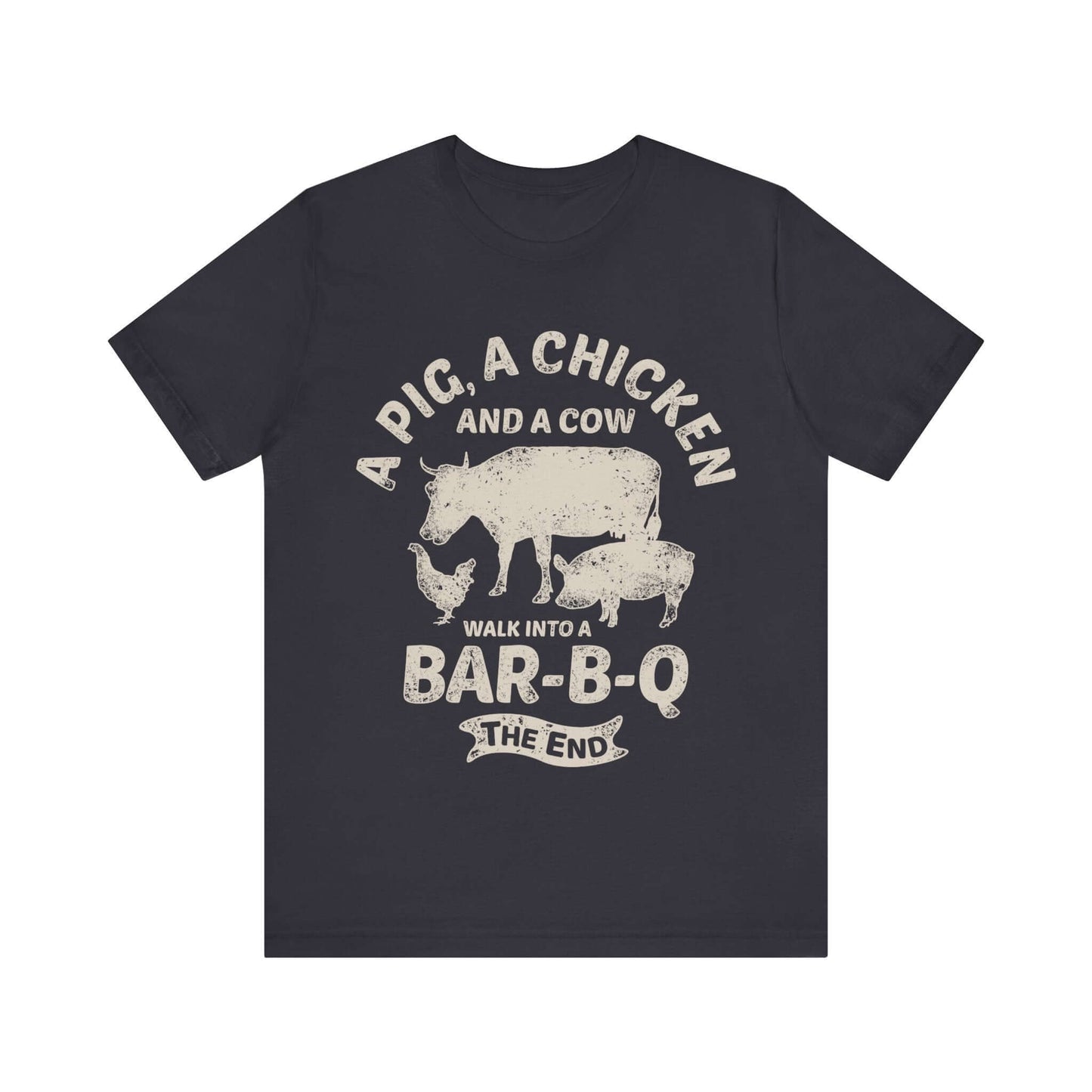 WALK INTO A BBQ T-SHIRT