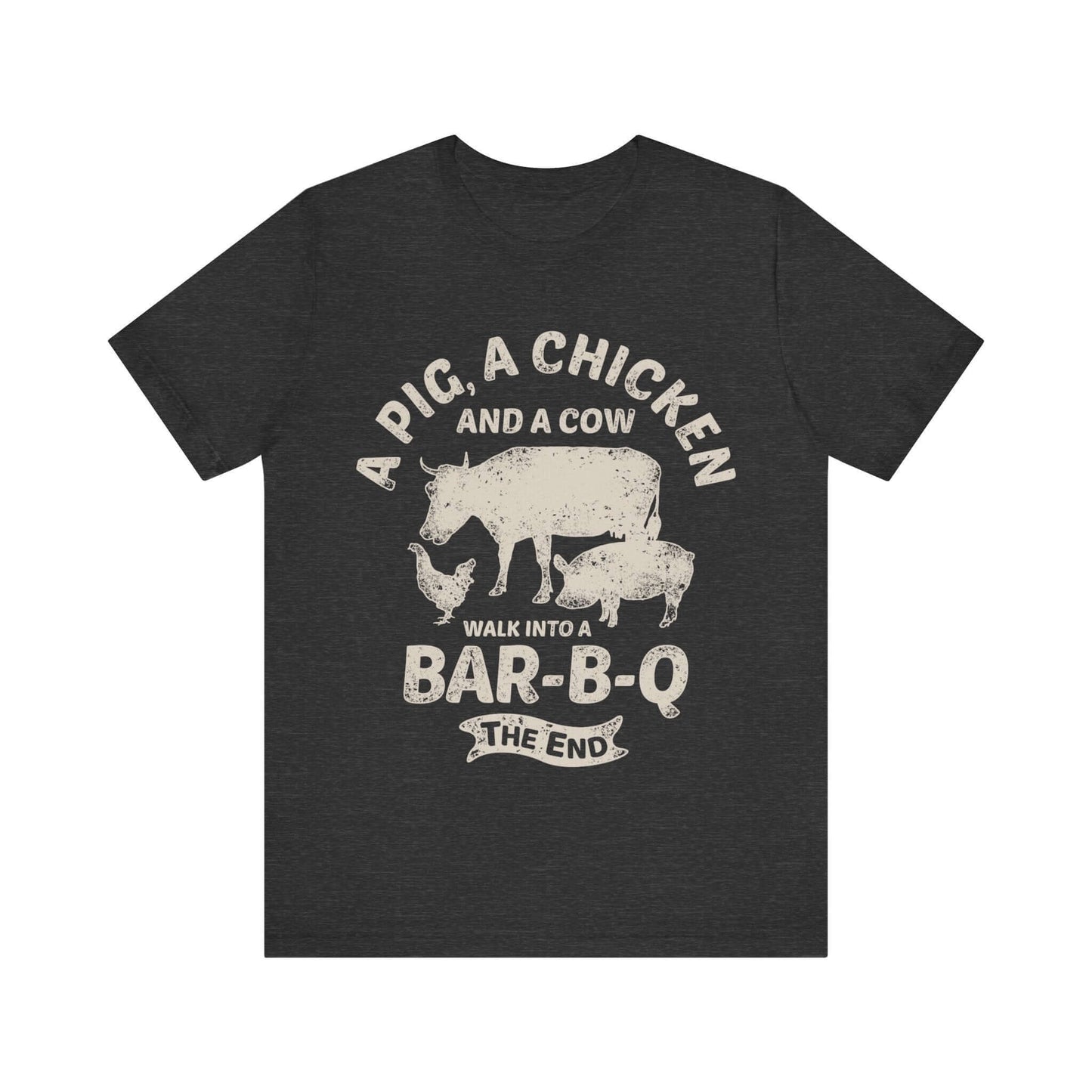 WALK INTO A BBQ T-SHIRT