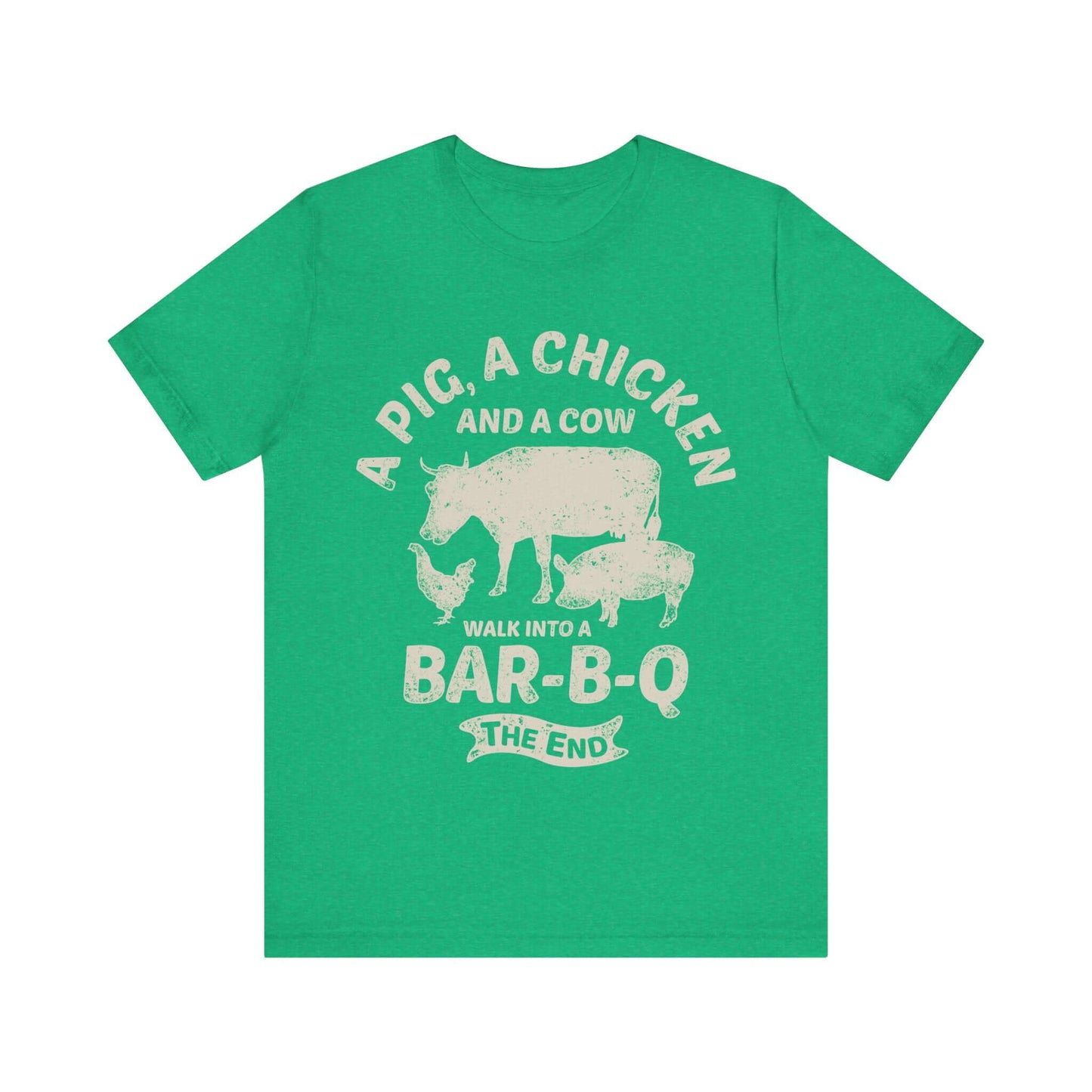 WALK INTO A BBQ T-SHIRT
