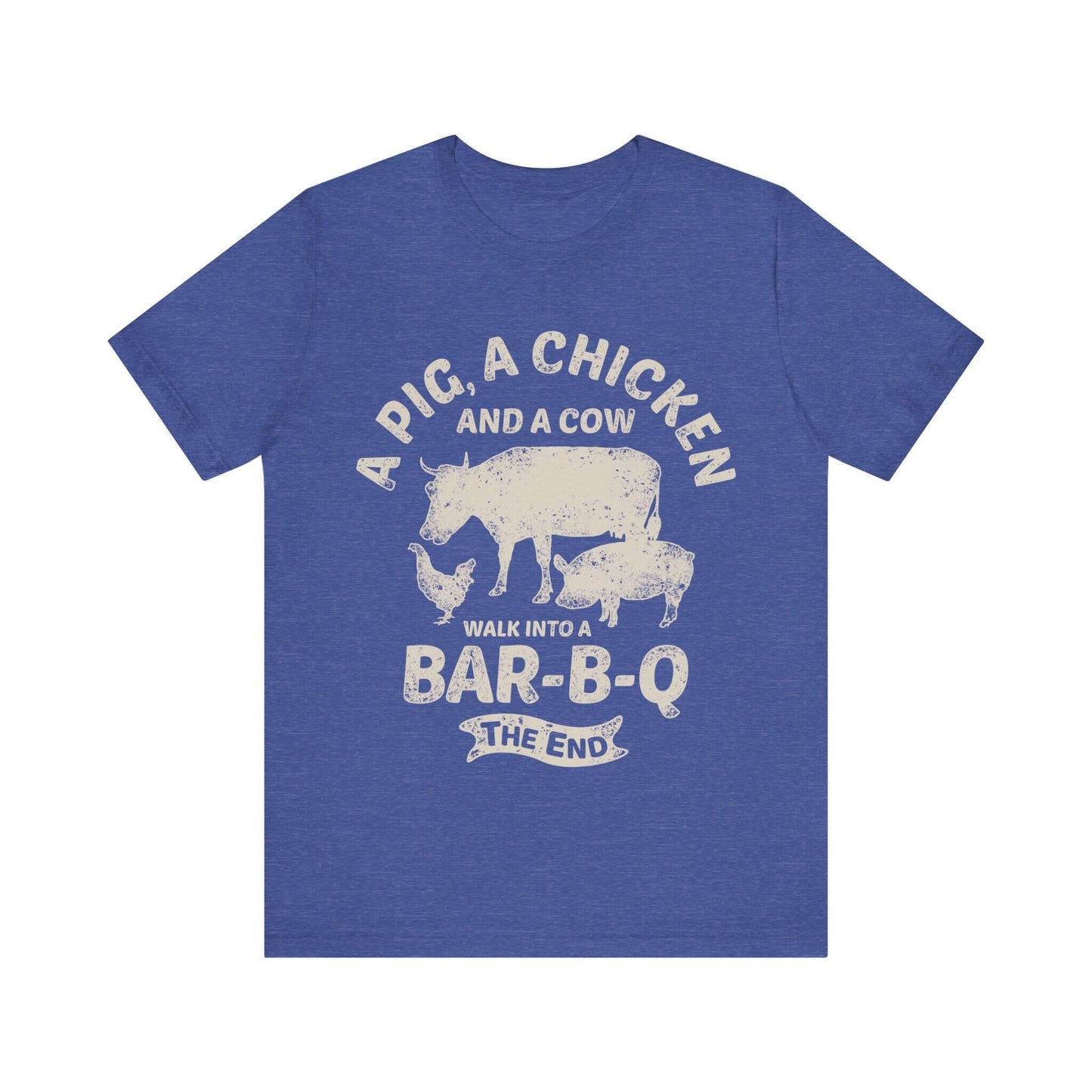 WALK INTO A BBQ T-SHIRT