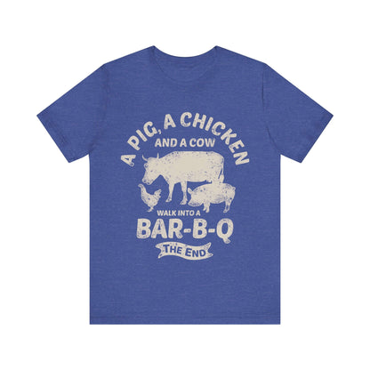 WALK INTO A BBQ T-SHIRT