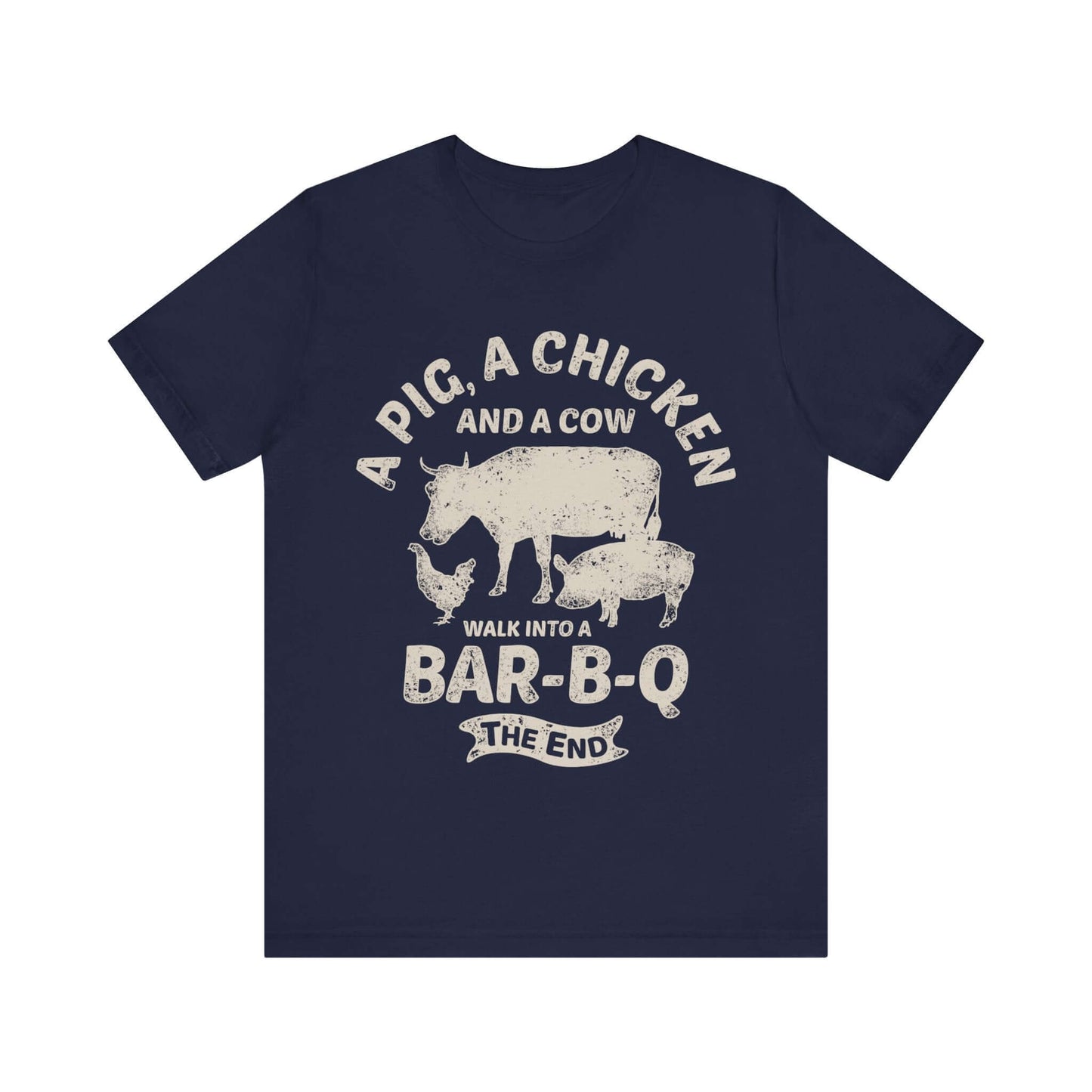 WALK INTO A BBQ T-SHIRT