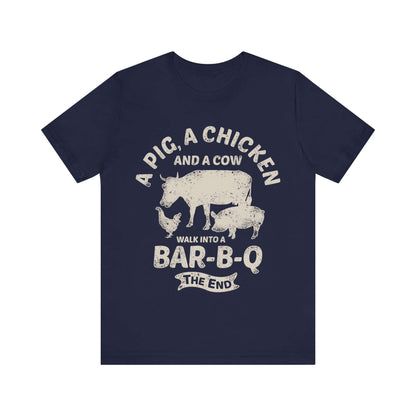 WALK INTO A BBQ T-SHIRT