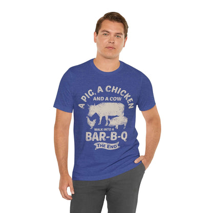 WALK INTO A BBQ T-SHIRT