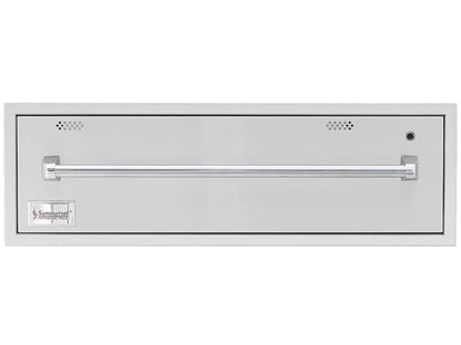 Summerset 36-Inch Built-In 120V Electric Outdoor Warming Drawer