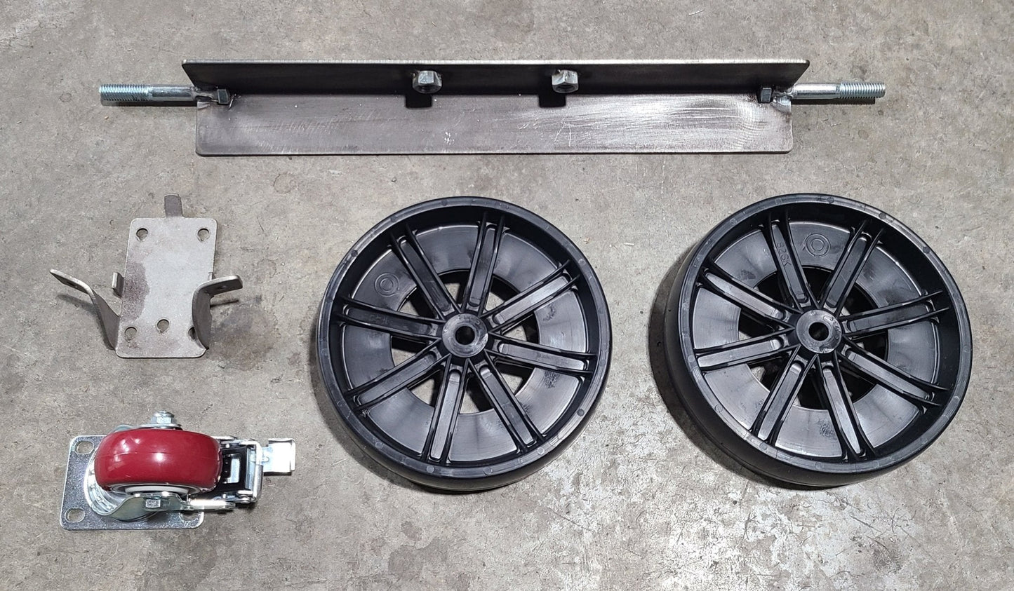 Wheel Kit for 55 Gallon Drum Smokers