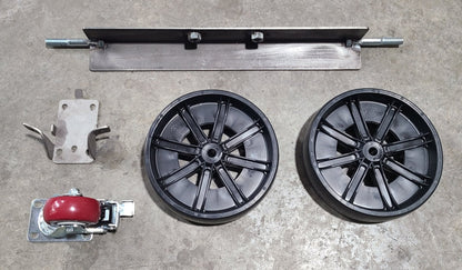Wheel Kit for 55 Gallon Drum Smokers