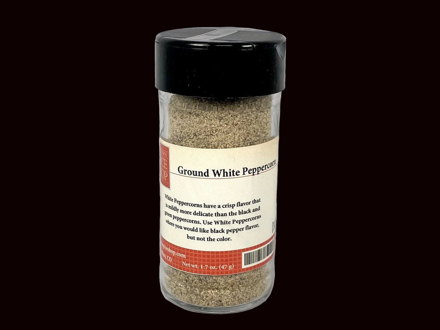 White Peppercorn, Ground